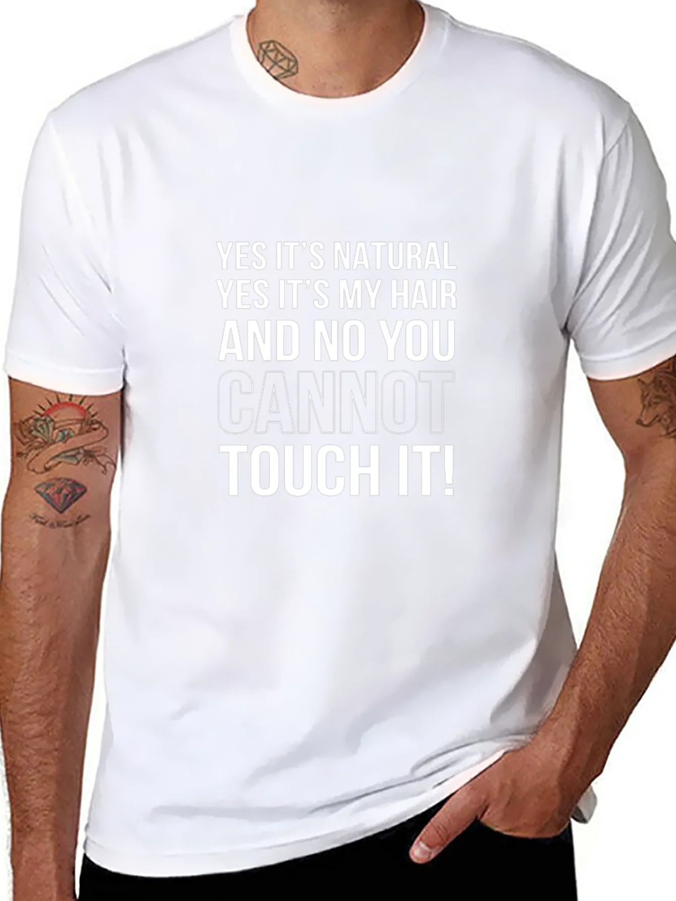 Natural Hair T-Shirt - Yes Its Mine Dont Touch!