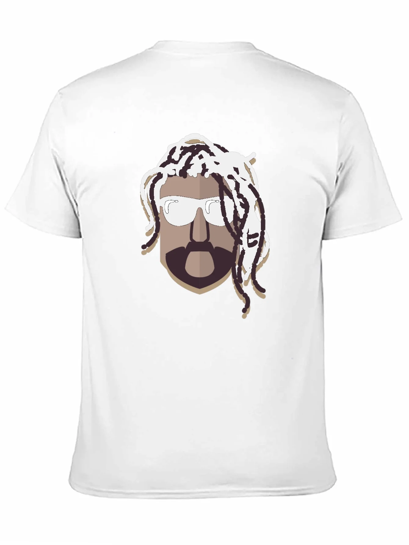 Cool Graphic T-Shirt with Rasta Man Design