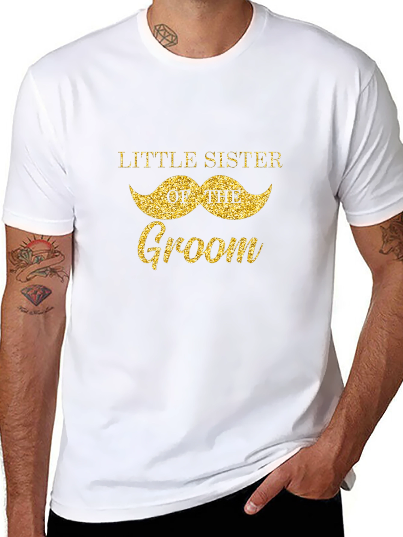 Little Sister of the Groom T-Shirt