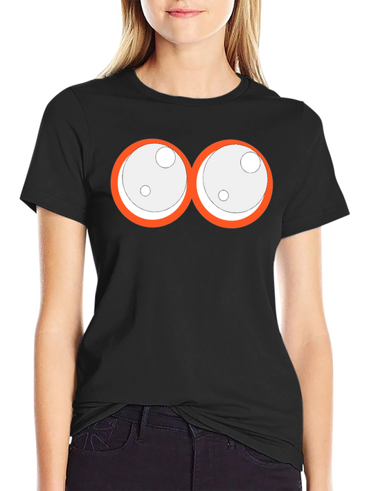 Funny Monster Eyes Graphic T-Shirt