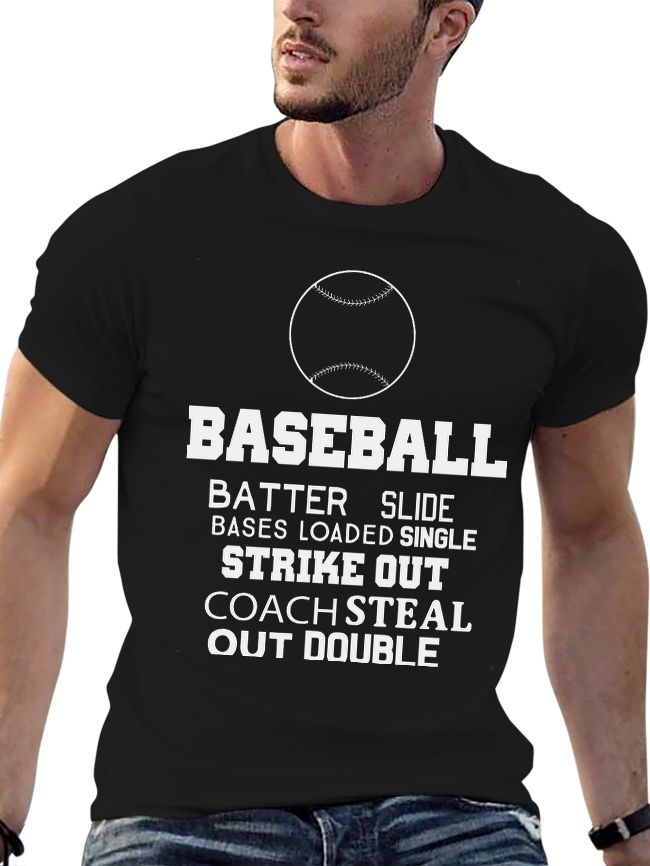 Baseball Graphic T-Shirt - Batter Up!