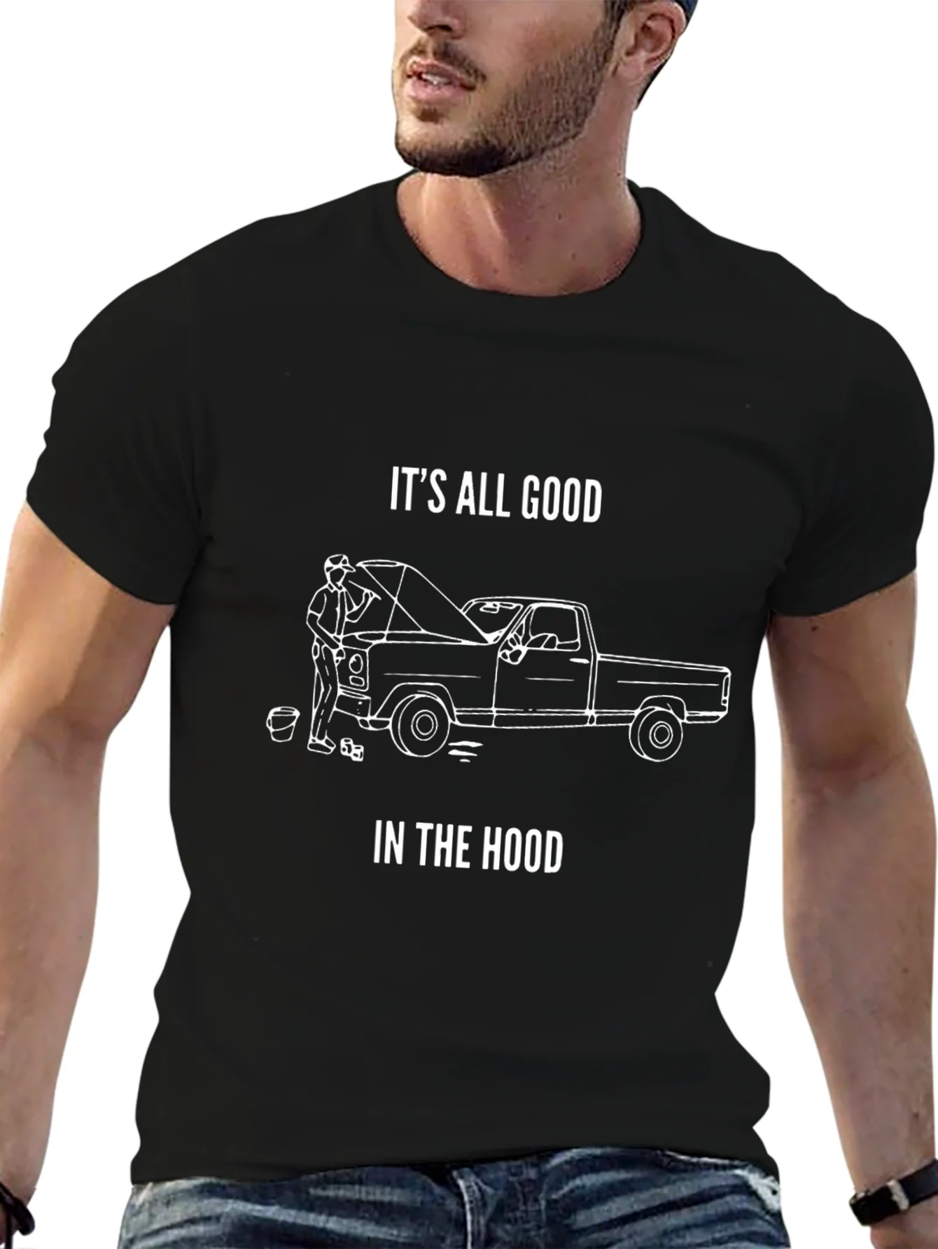Its All Good in the Hood Graphic T-Shirt