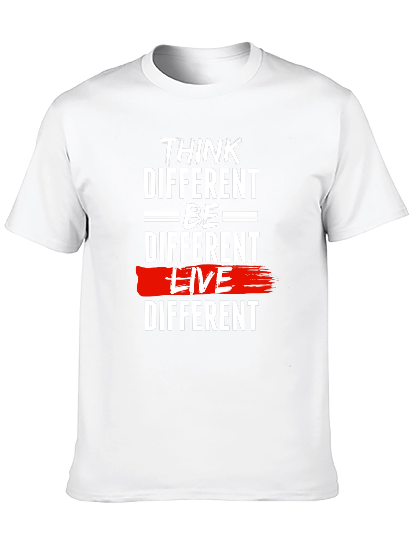 Think Different Graphic Tee - Black