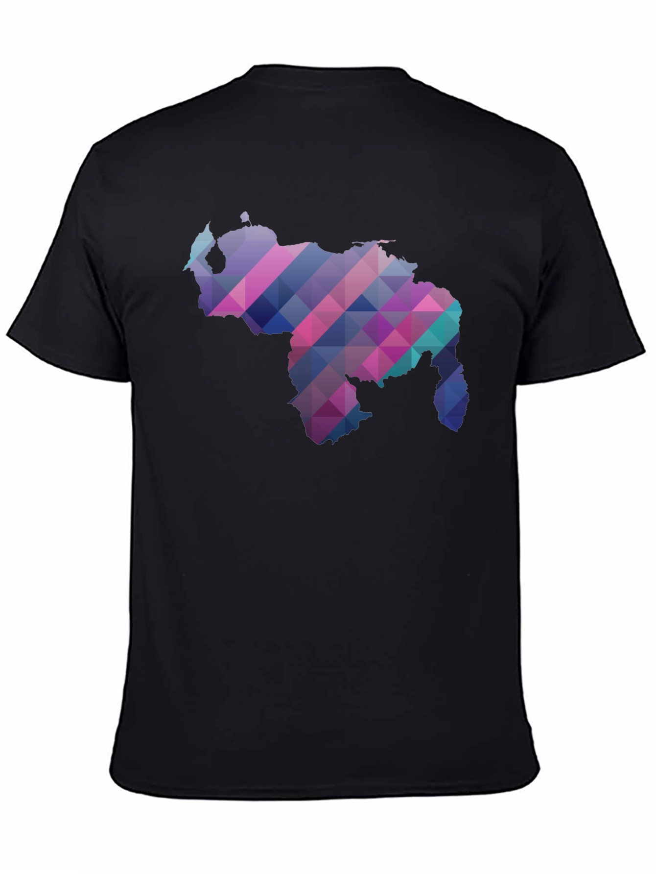 Venezuela Map Geometric Graphic T-Shirt