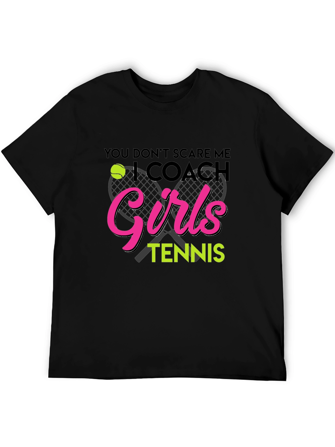 Tennis Coach Girls T-Shirt