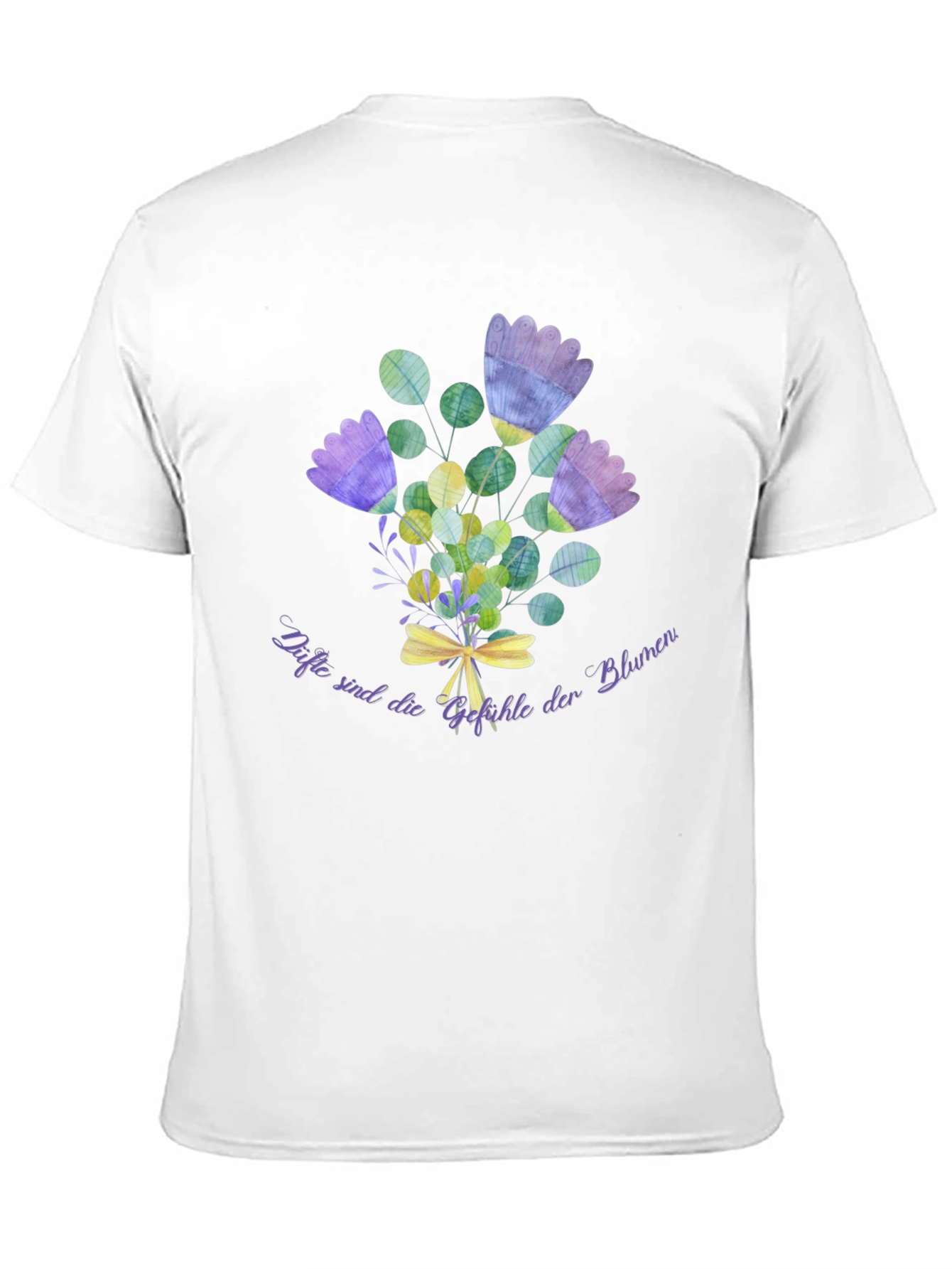 Floral Bouquet T-Shirt - Black