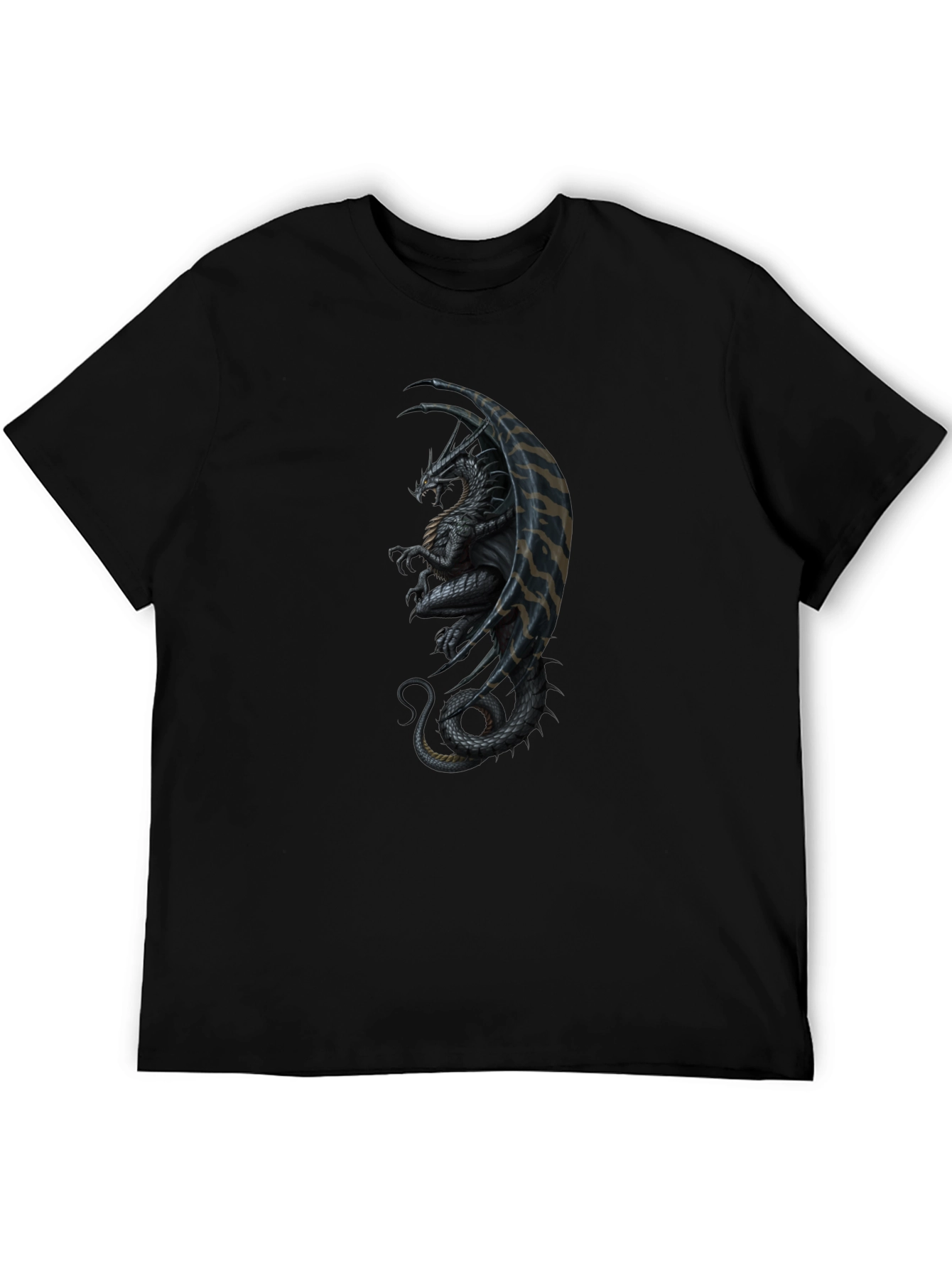 Dragon Graphic Black T-Shirt