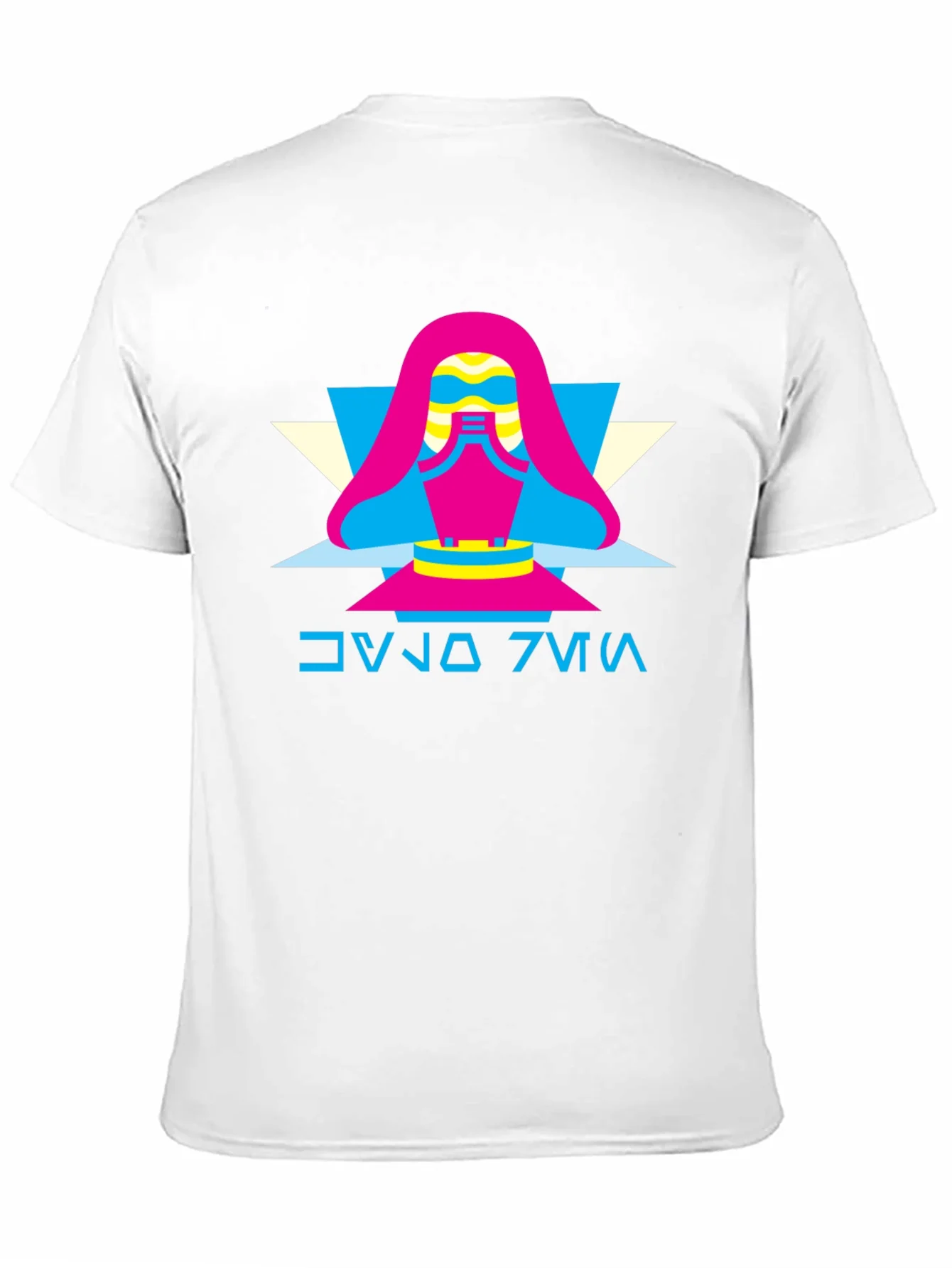 Retro Geometric Graphic T-Shirt