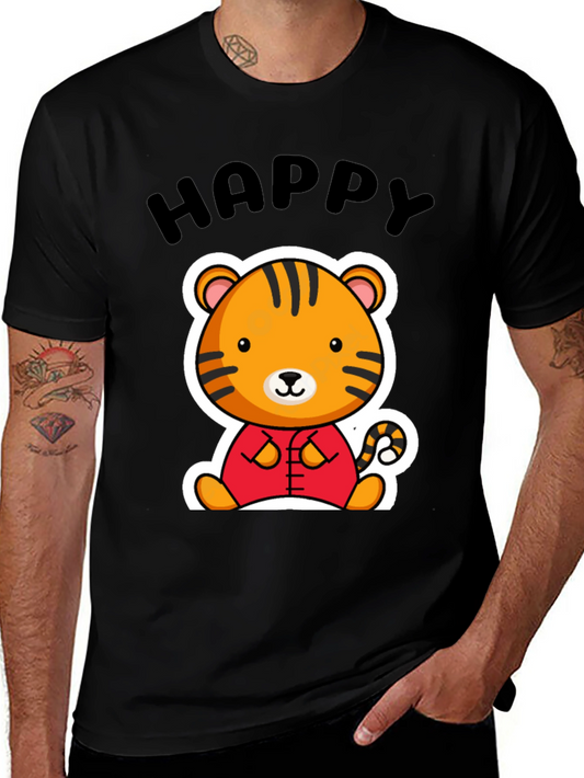 Happy Tiger Graphic Tee