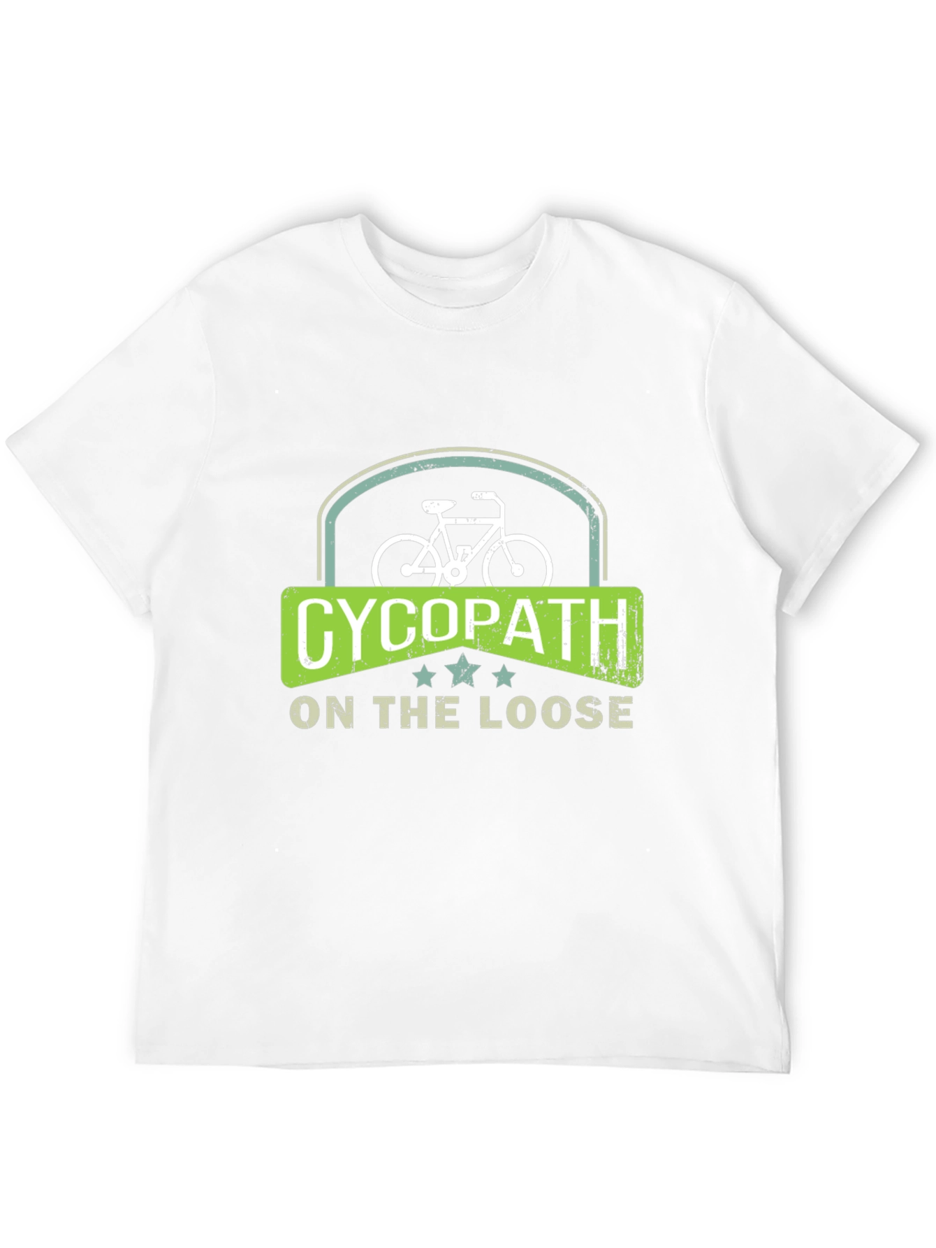 Cycopath On The Loose Black T-Shirt