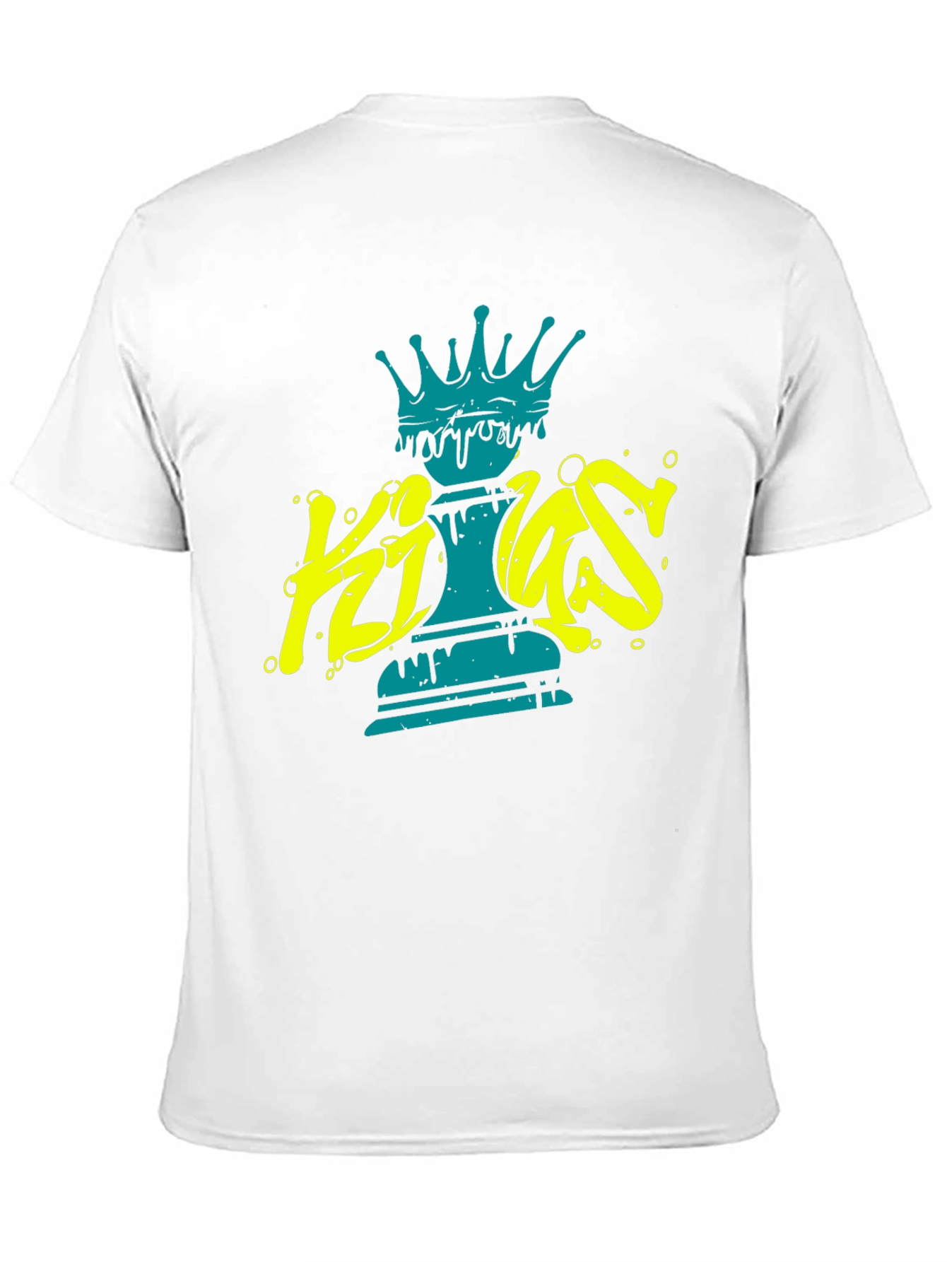 Kings Chess Piece Graphic Tee - Black