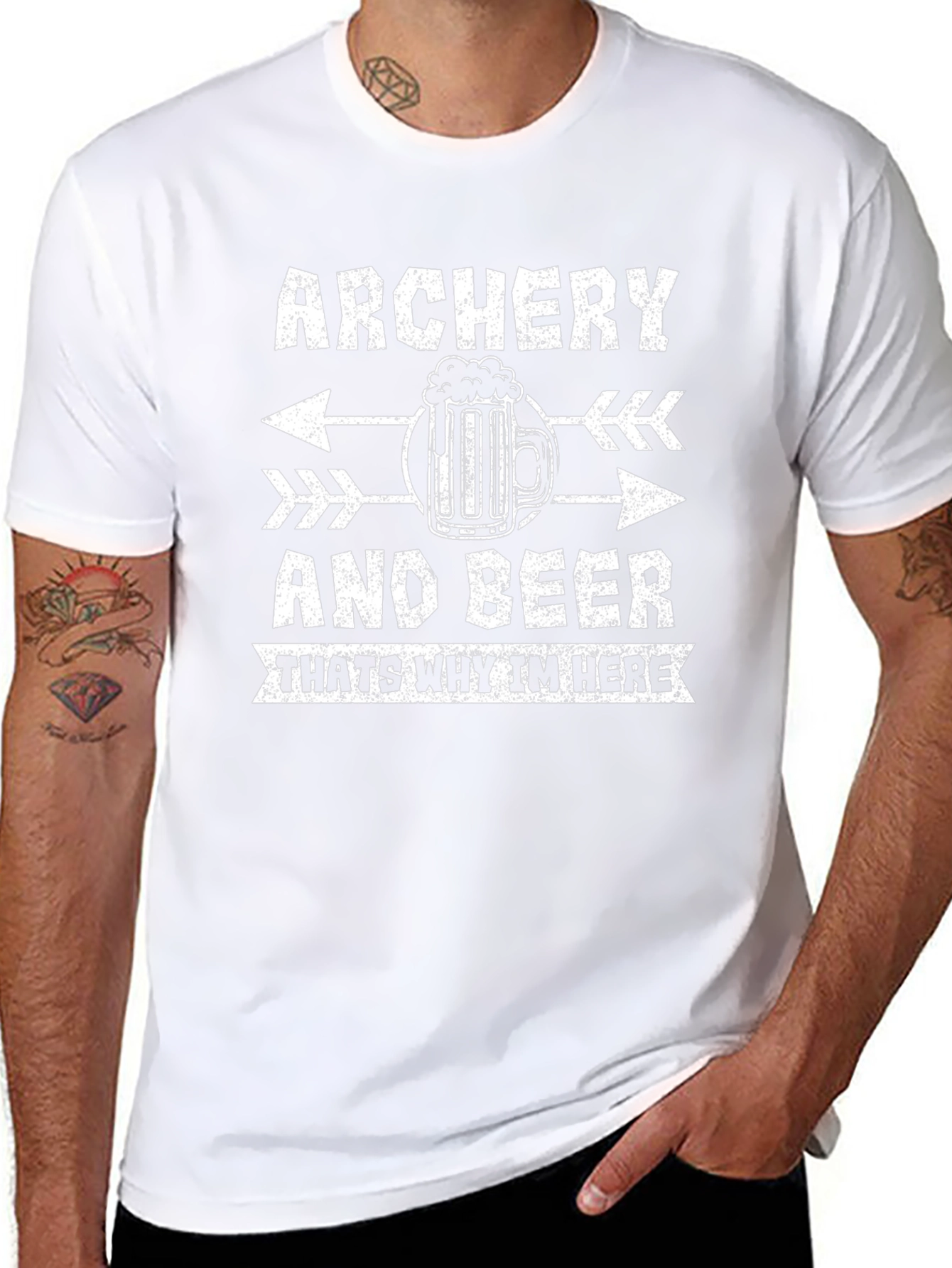 Archery and Beer T-Shirt - Funny Archer Tee