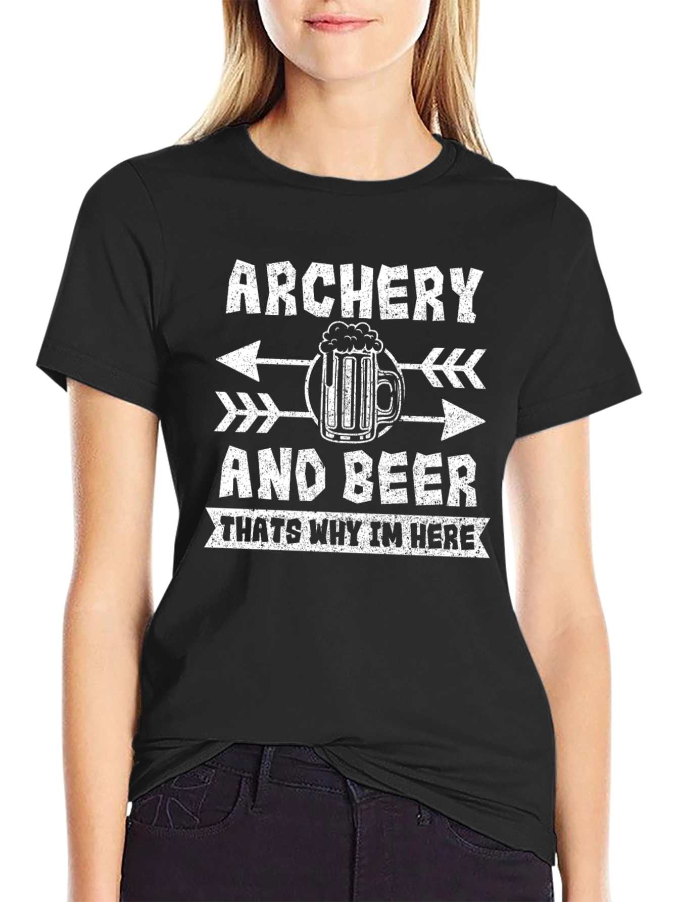 Archery and Beer T-Shirt - Funny Archer Tee