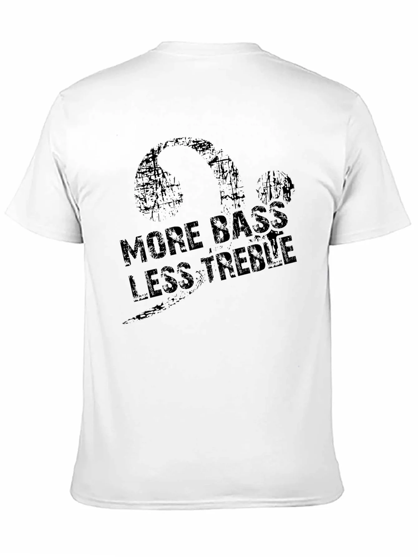 More Bass Less Treble Graphic T-Shirt