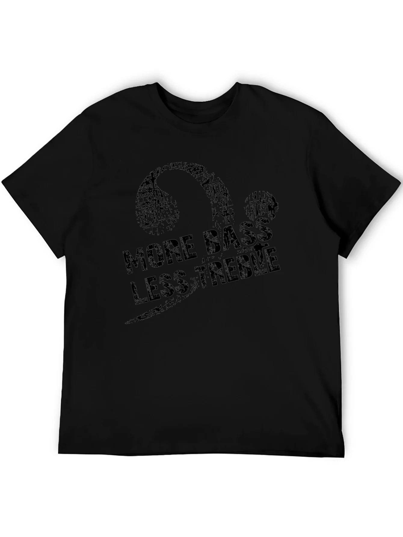 More Bass Less Treble Graphic T-Shirt
