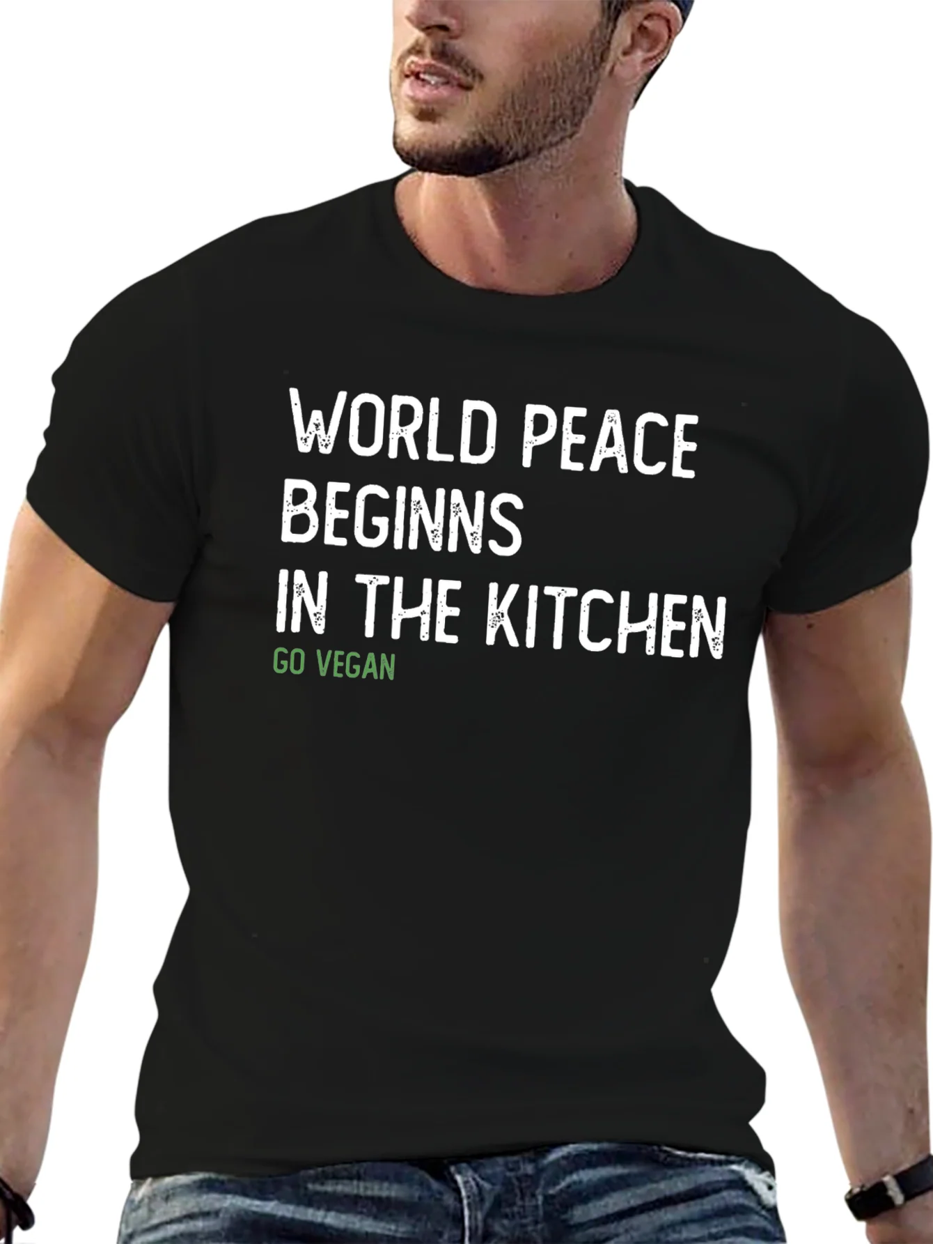 Vegan World Peace T-Shirt