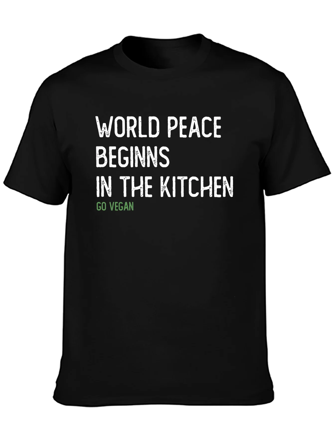 Vegan World Peace T-Shirt