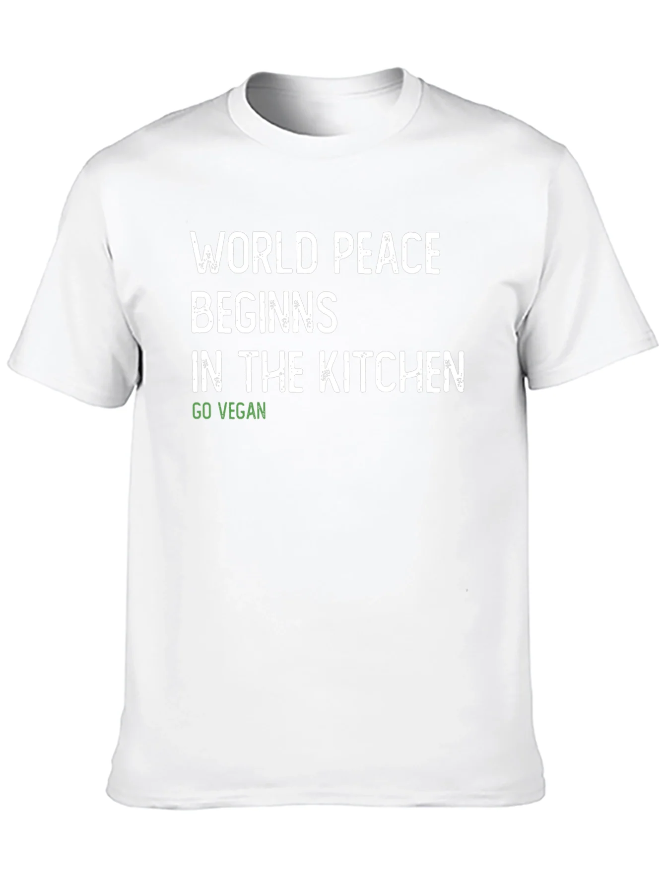 Vegan World Peace T-Shirt