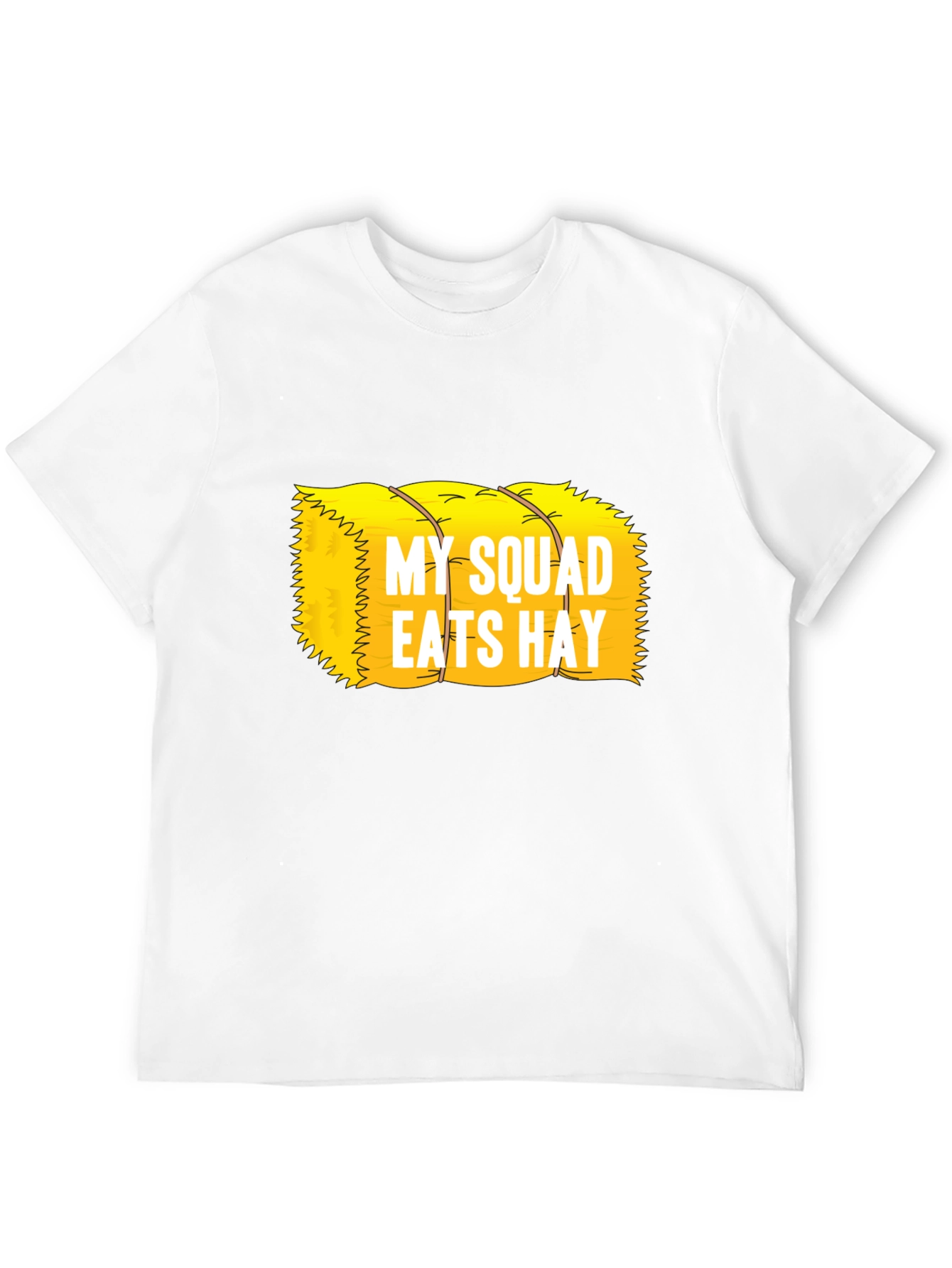 My Squad Eats Hay T-Shirt Funny Farm Tee
