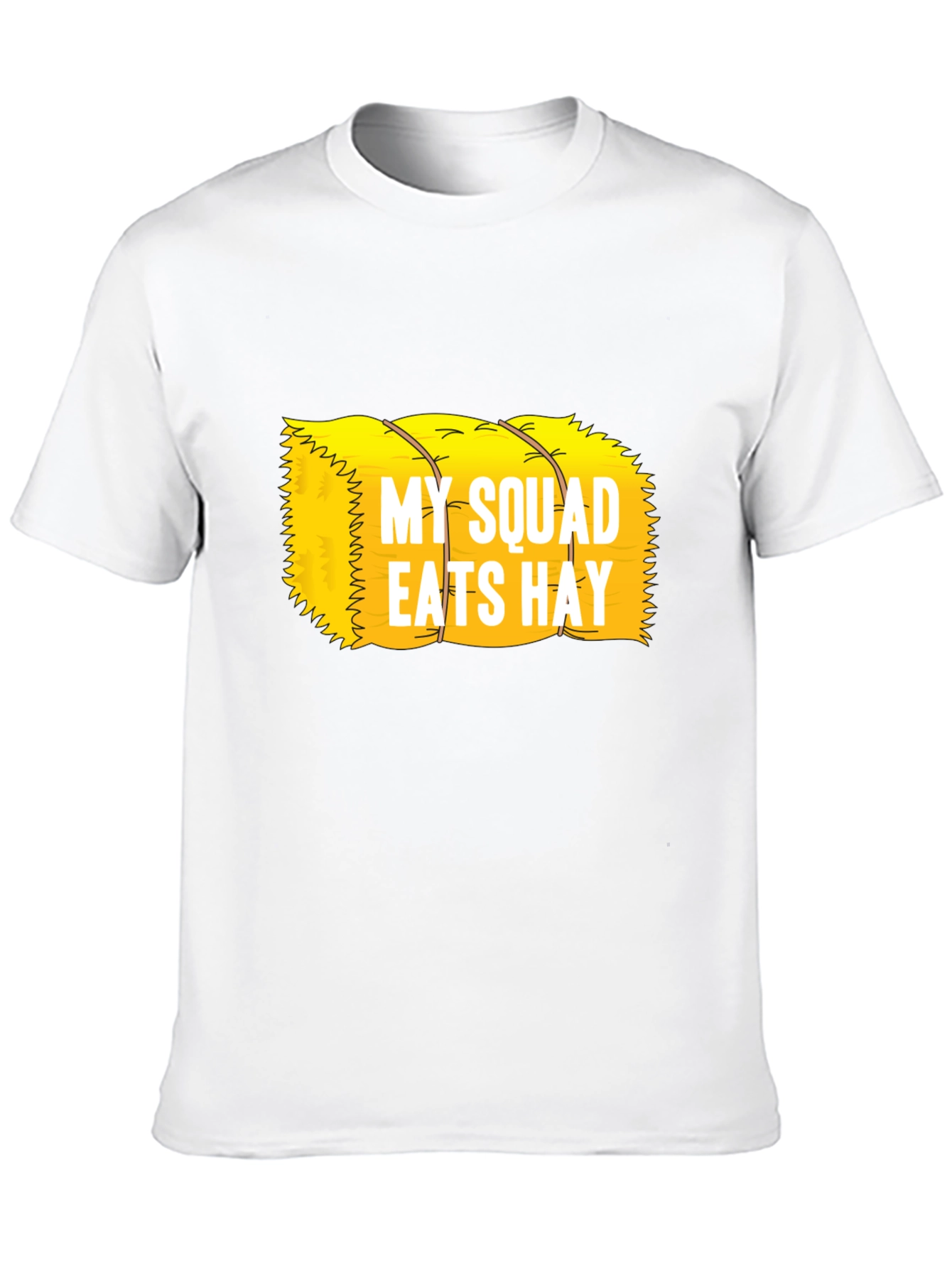My Squad Eats Hay T-Shirt Funny Farm Tee