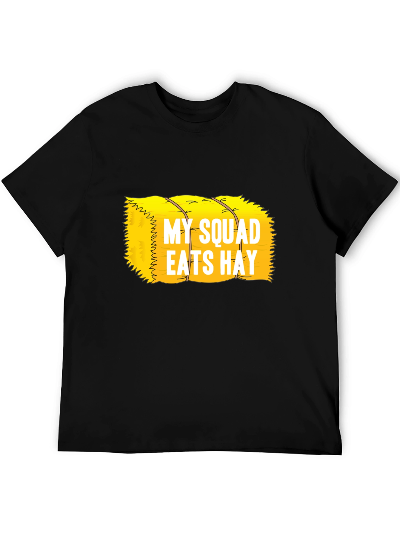 My Squad Eats Hay T-Shirt Funny Farm Tee