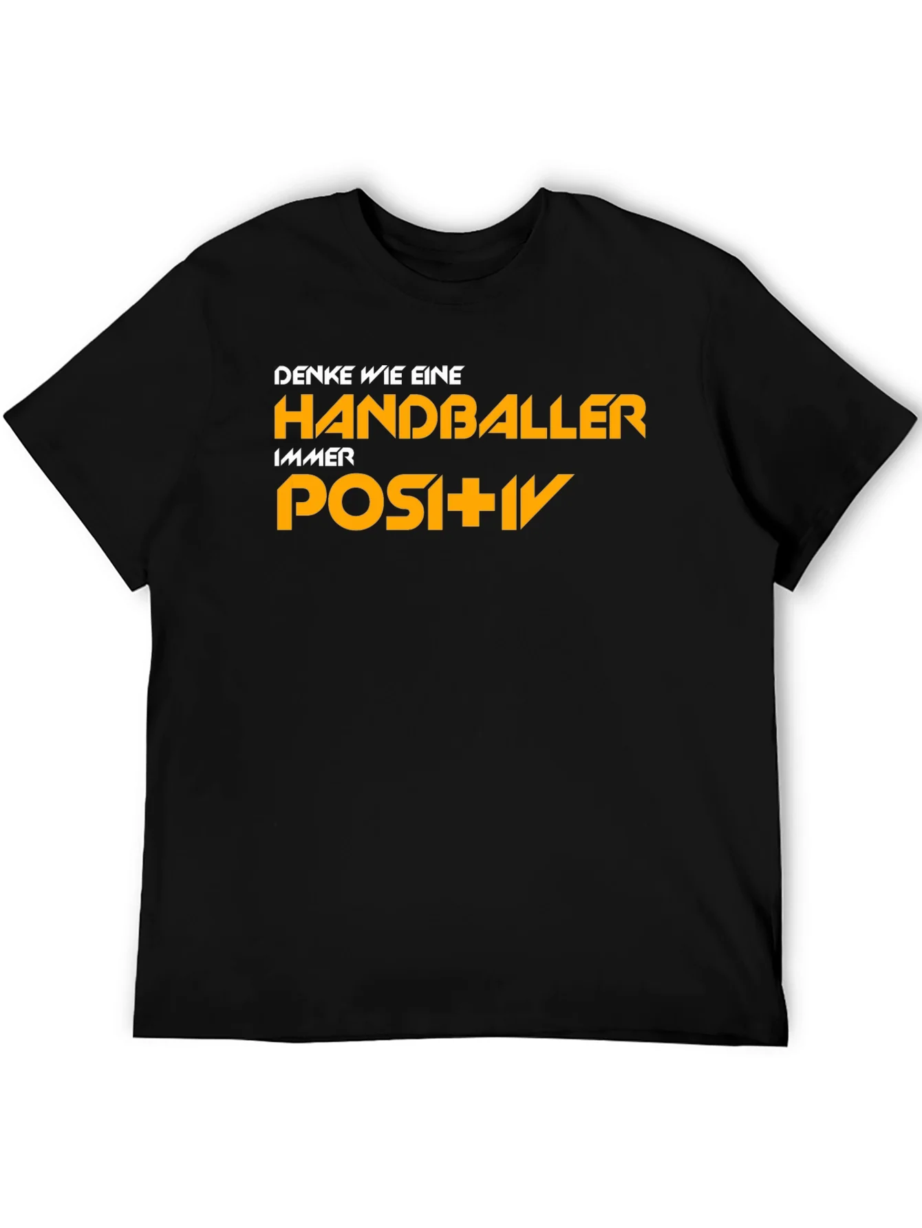 Handballer Positive Black T-Shirt