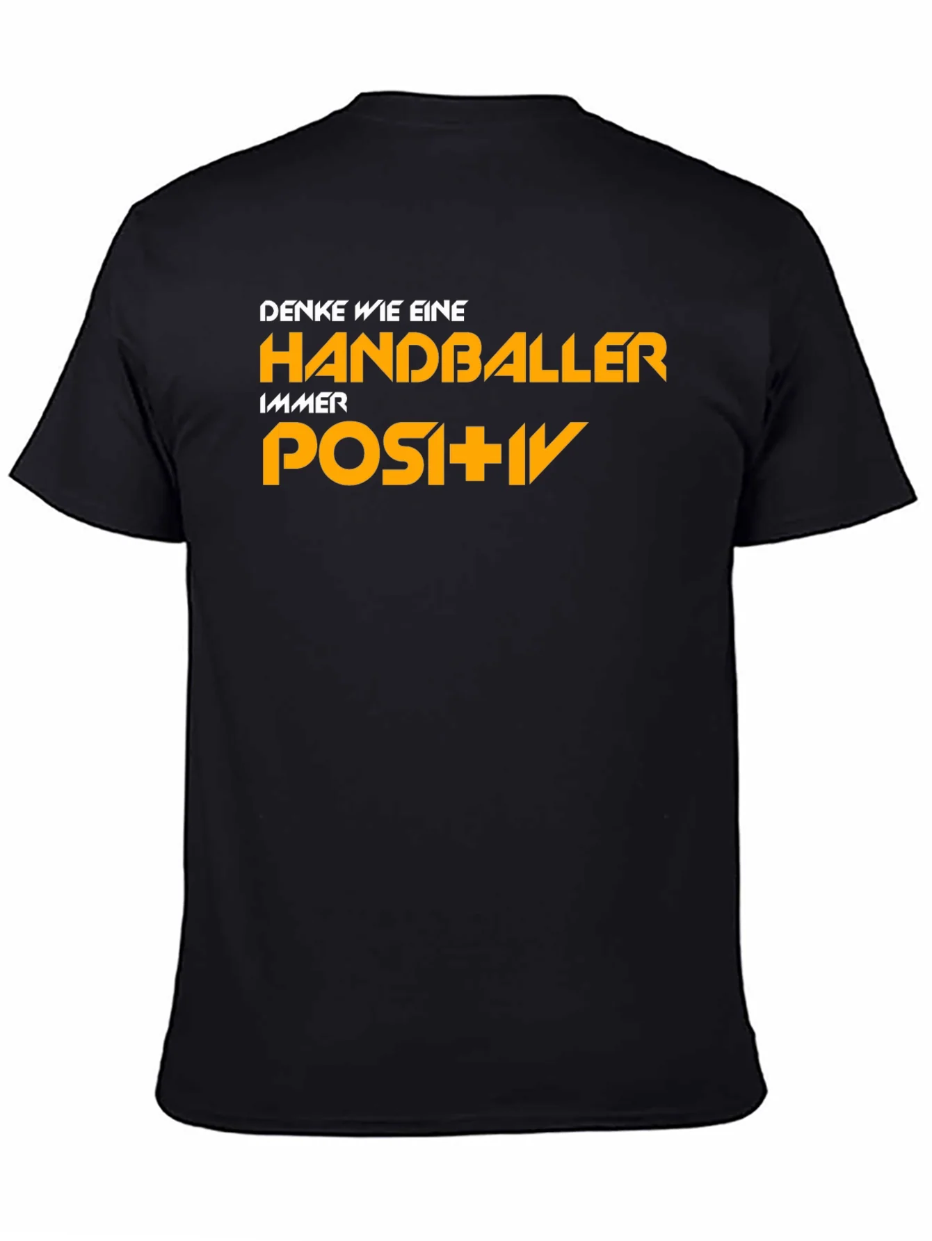 Handballer Positive Black T-Shirt