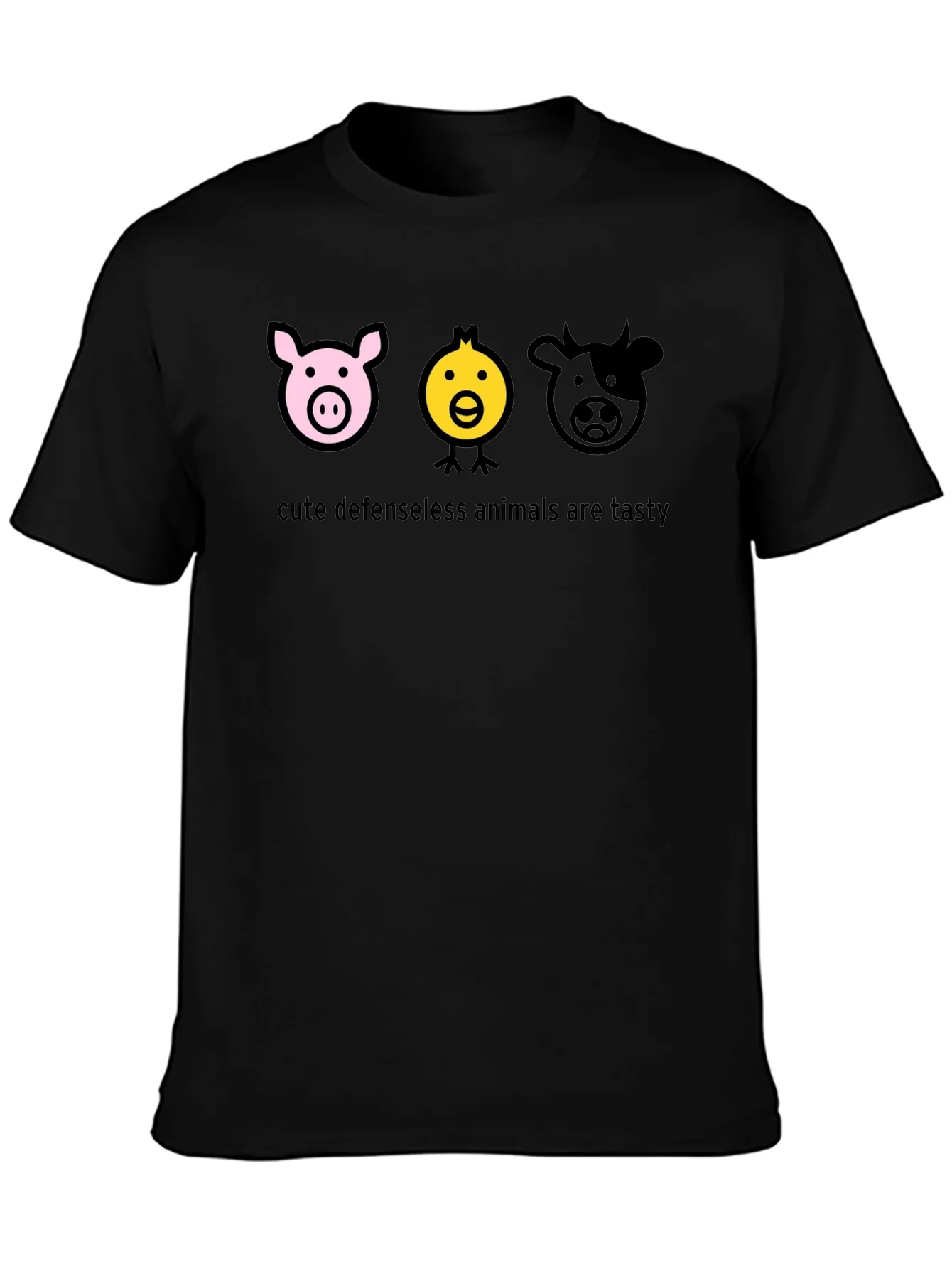 Cute Animals Are Tasty Graphic T-Shirt