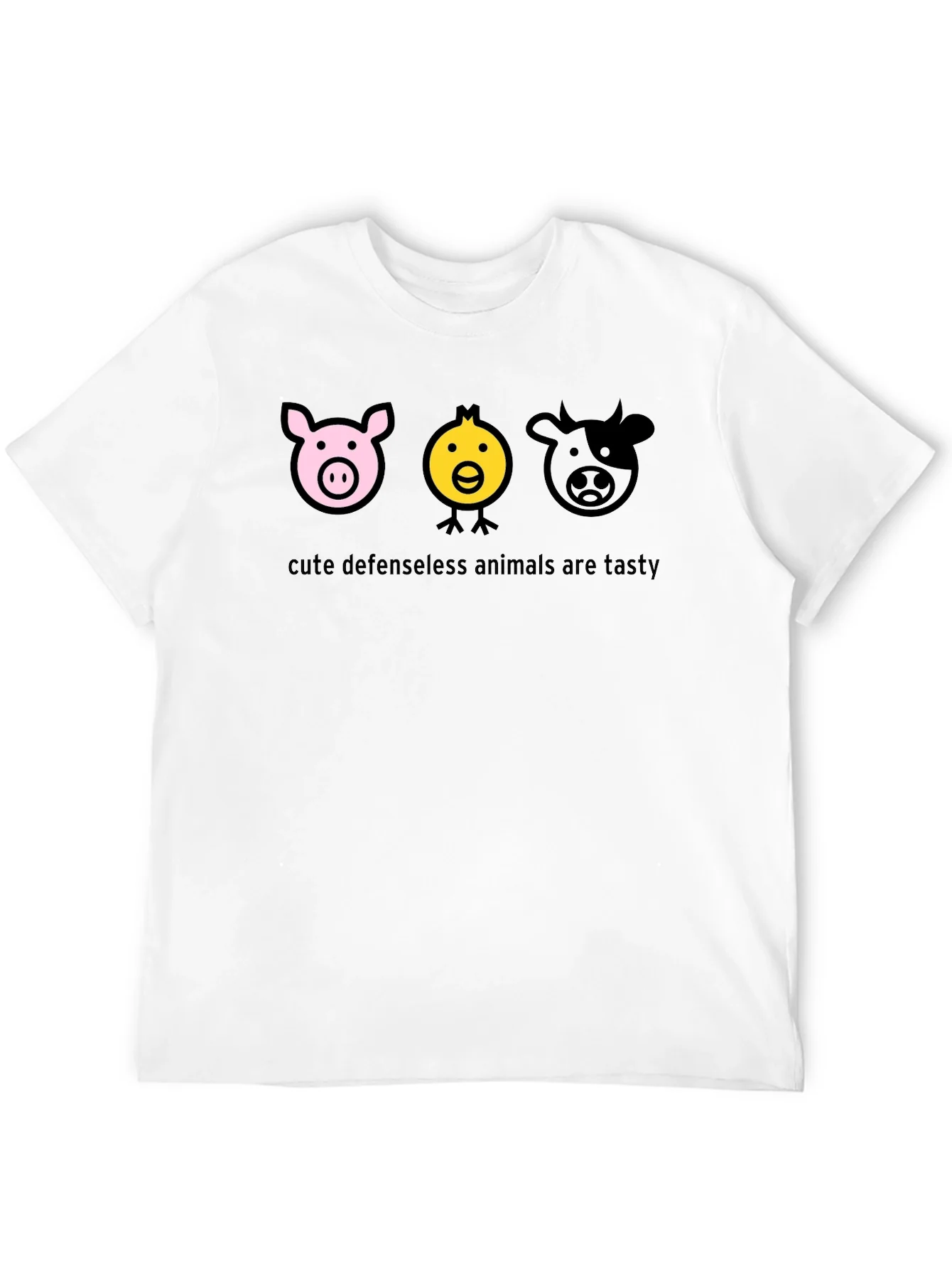Cute Animals Are Tasty Graphic T-Shirt