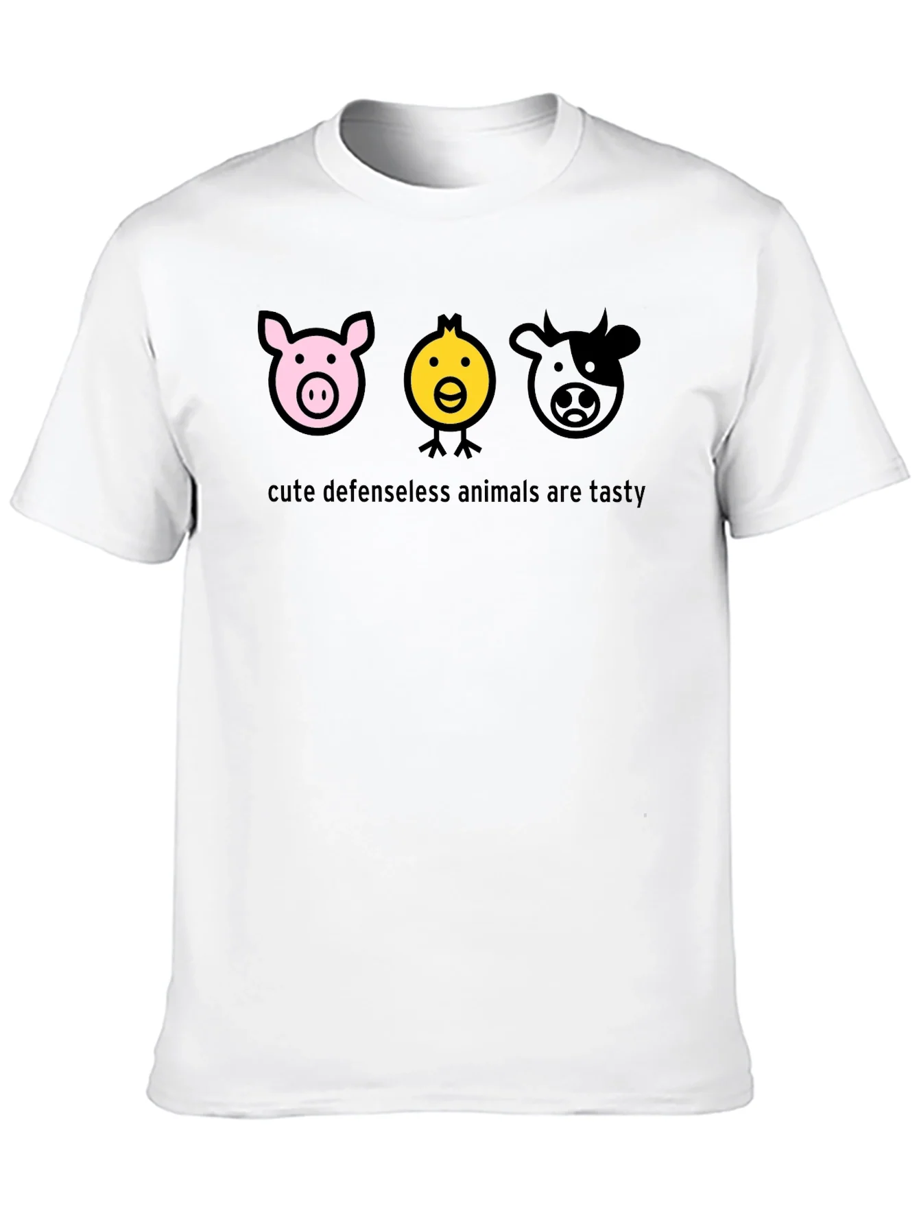 Cute Animals Are Tasty Graphic T-Shirt