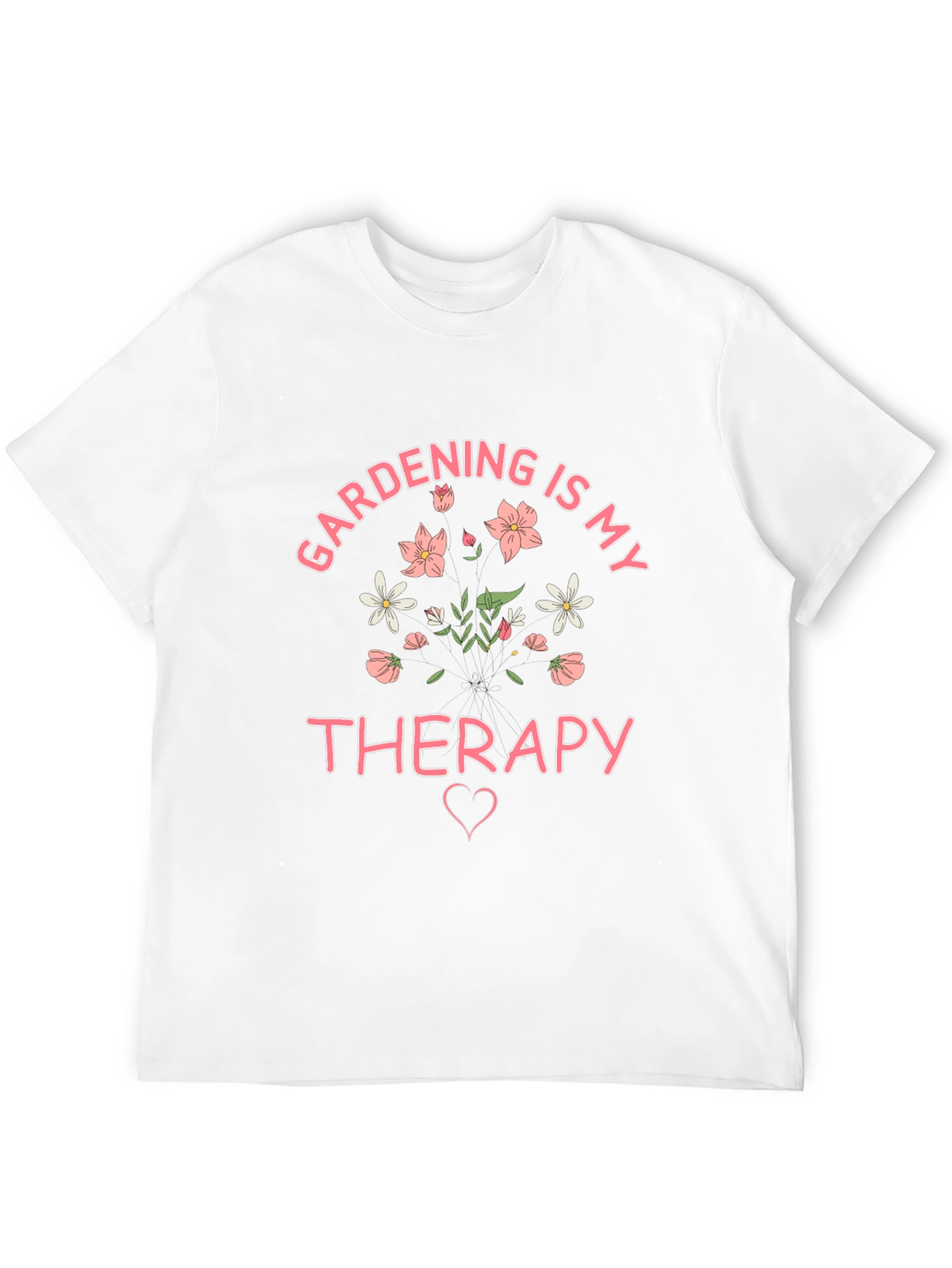 Gardening is My Therapy Graphic T-Shirt
