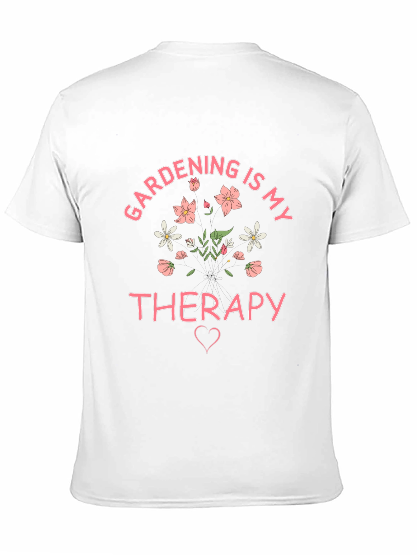Gardening is My Therapy Graphic T-Shirt