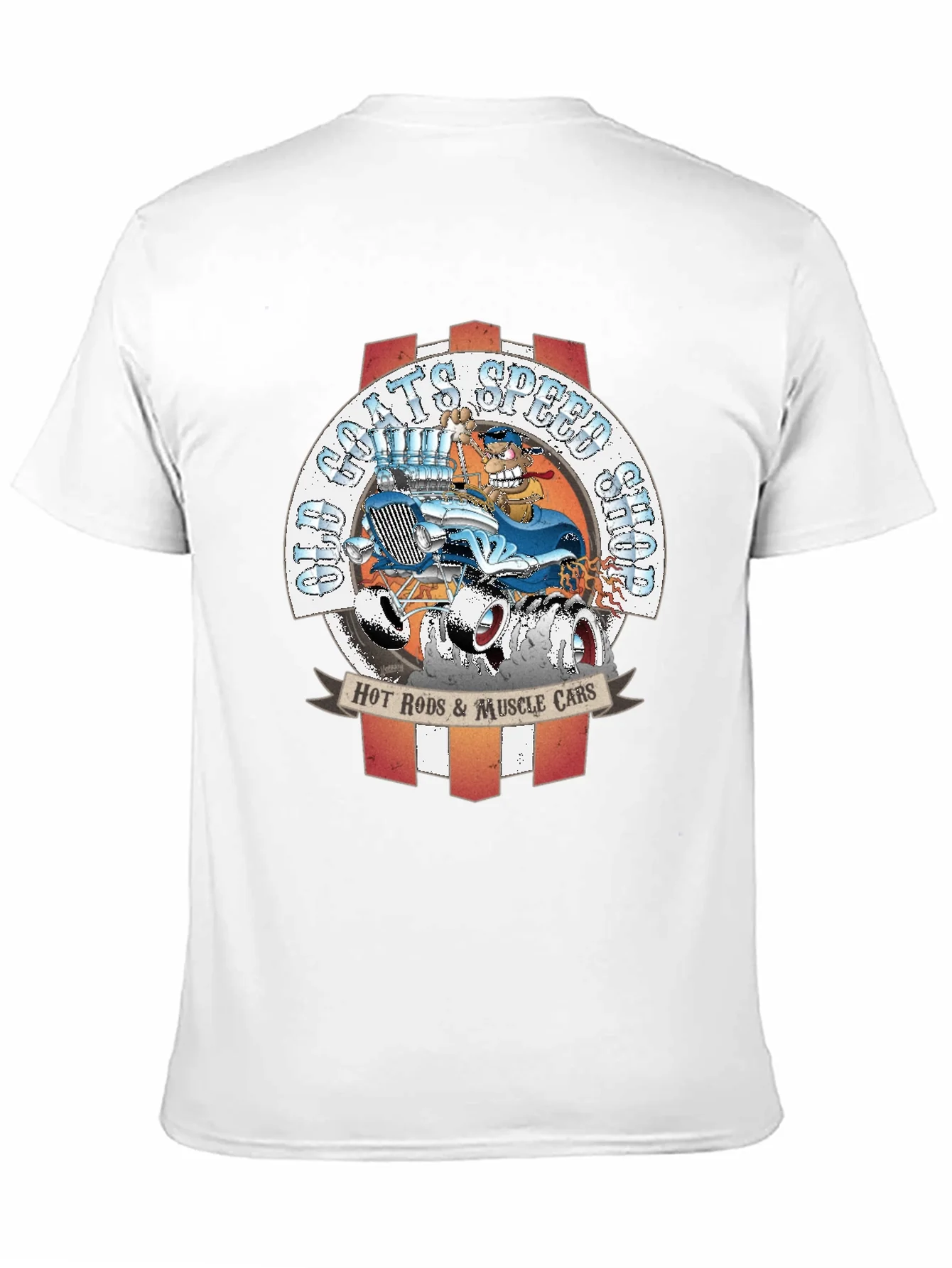 Old Goats Speed Shop Hot Rod T-Shirt