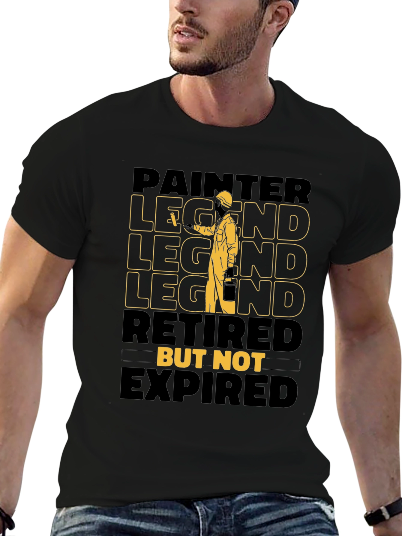 Painter Legend Retired Mens T-Shirt