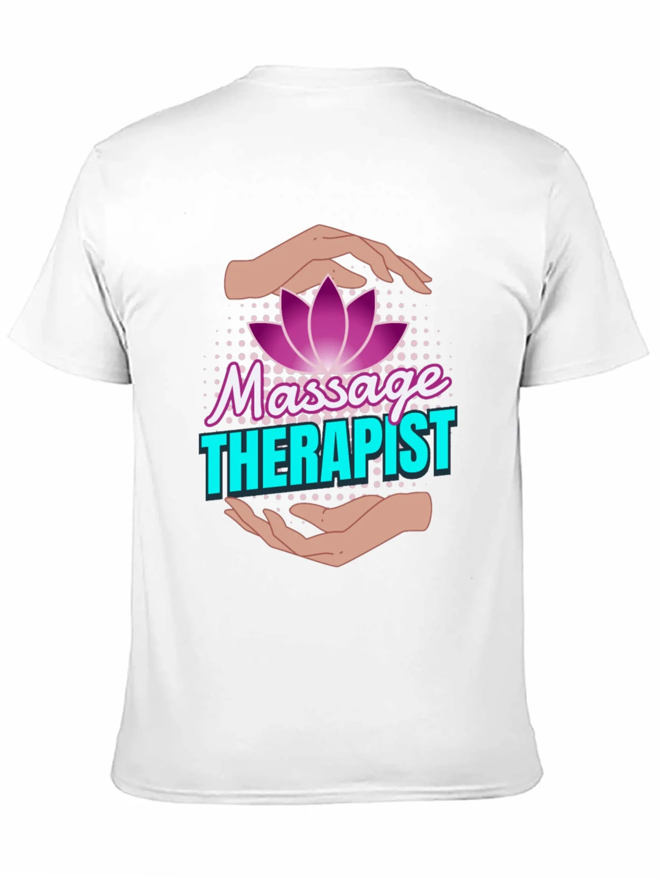 Massage Therapist Lotus Flower T-Shirt