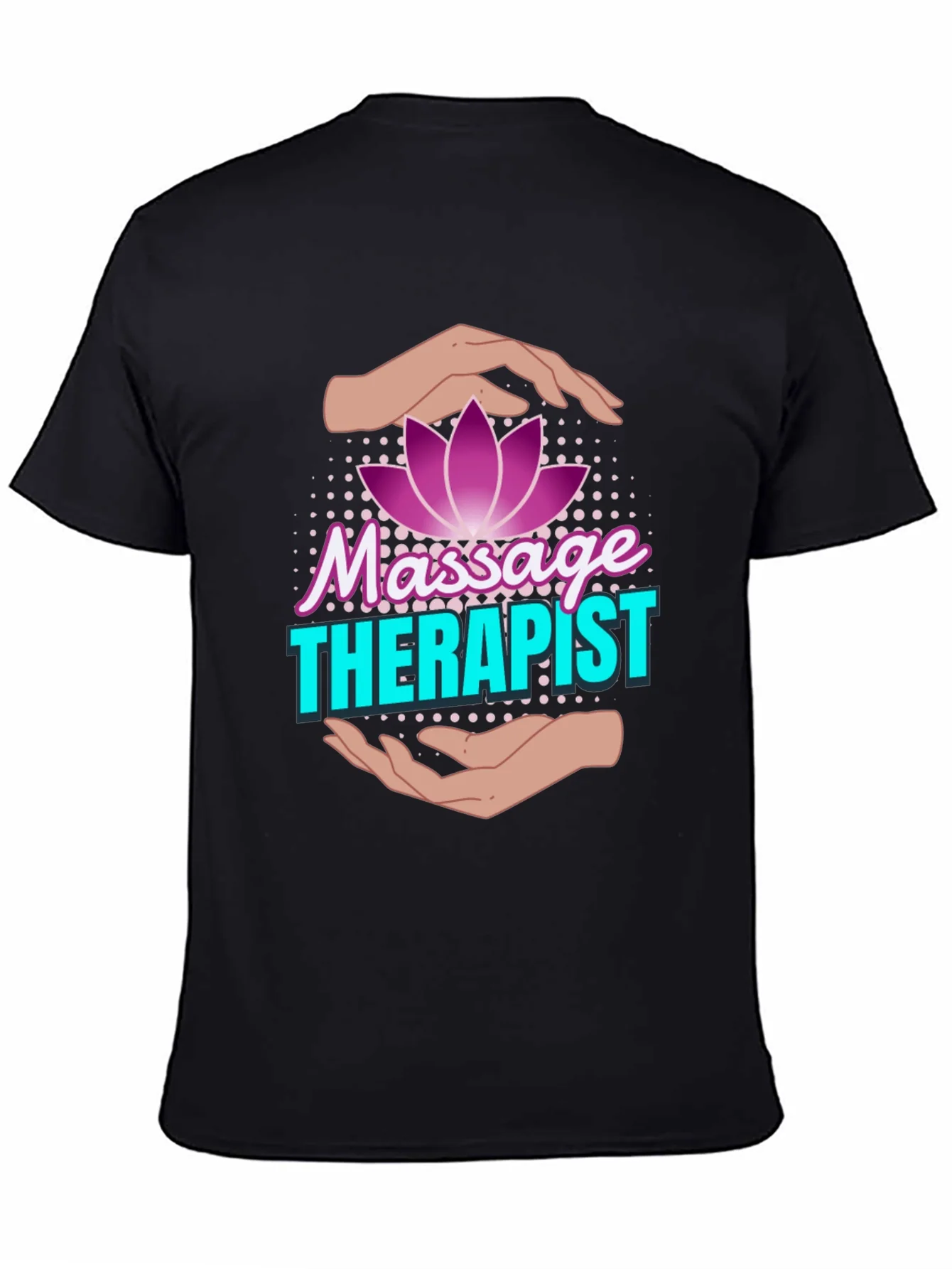 Massage Therapist Lotus Flower T-Shirt