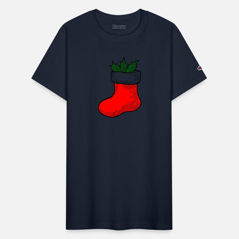 a Christmas sock