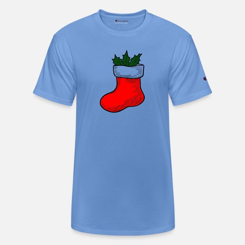 a Christmas sock
