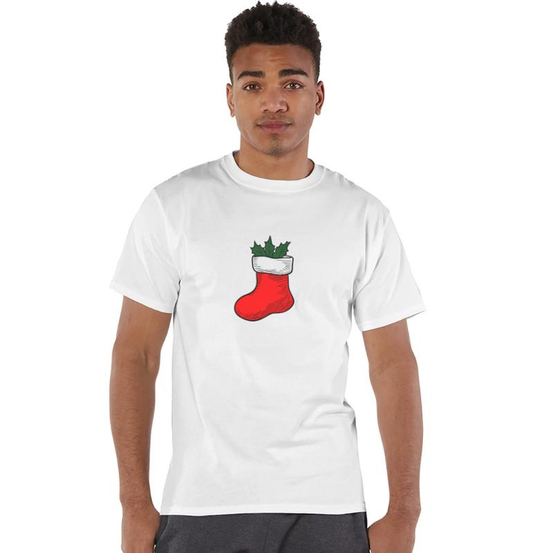 a Christmas sock