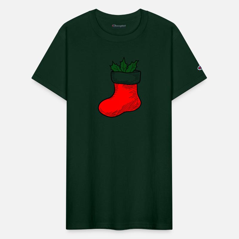 a Christmas sock