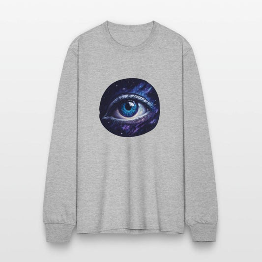 A giant eye floating in space.
