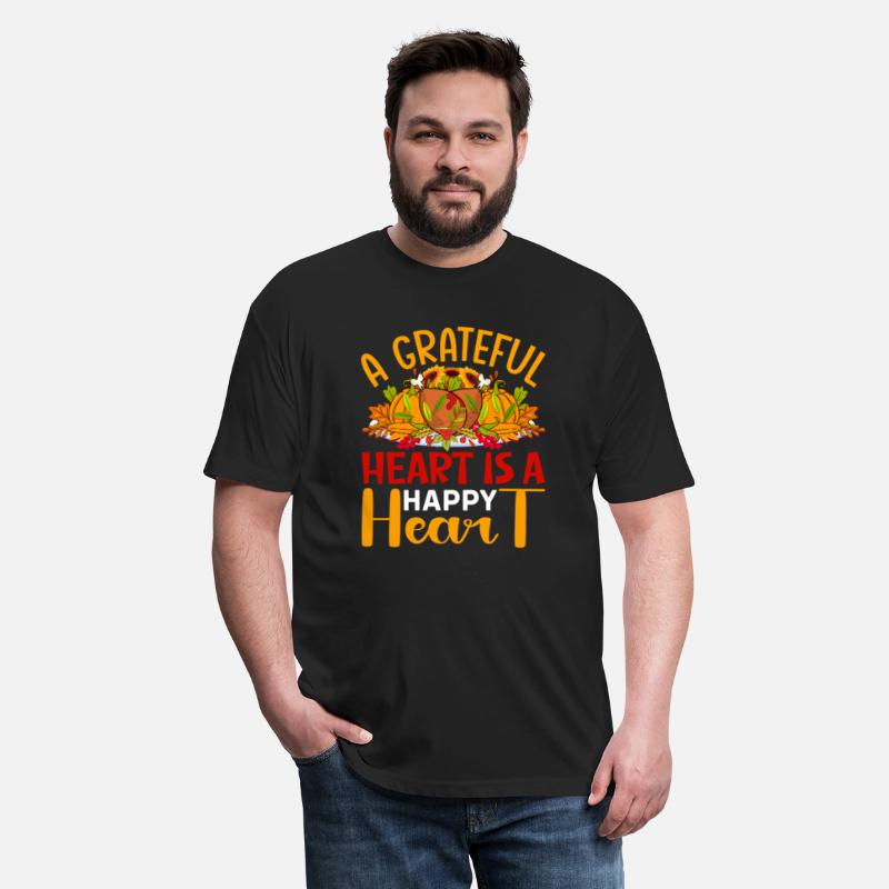 A grateful heart is a happy heart