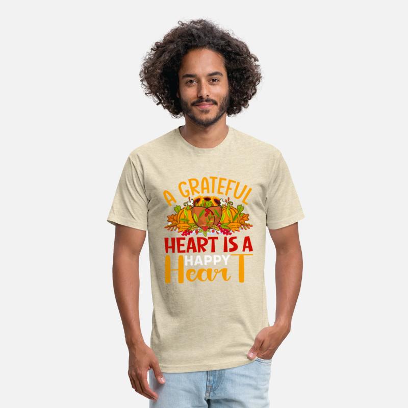 A grateful heart is a happy heart