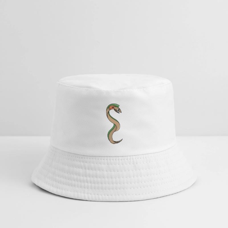 A Snake with sharp teeth