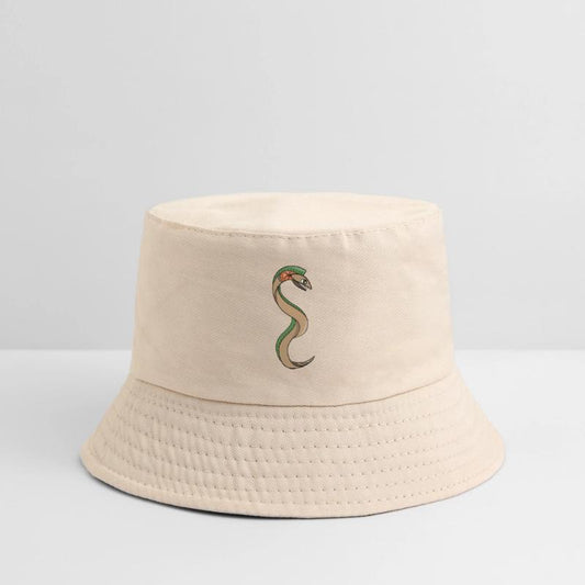 A Snake with sharp teeth