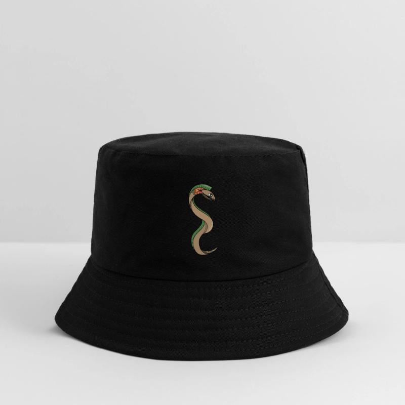 A Snake with sharp teeth