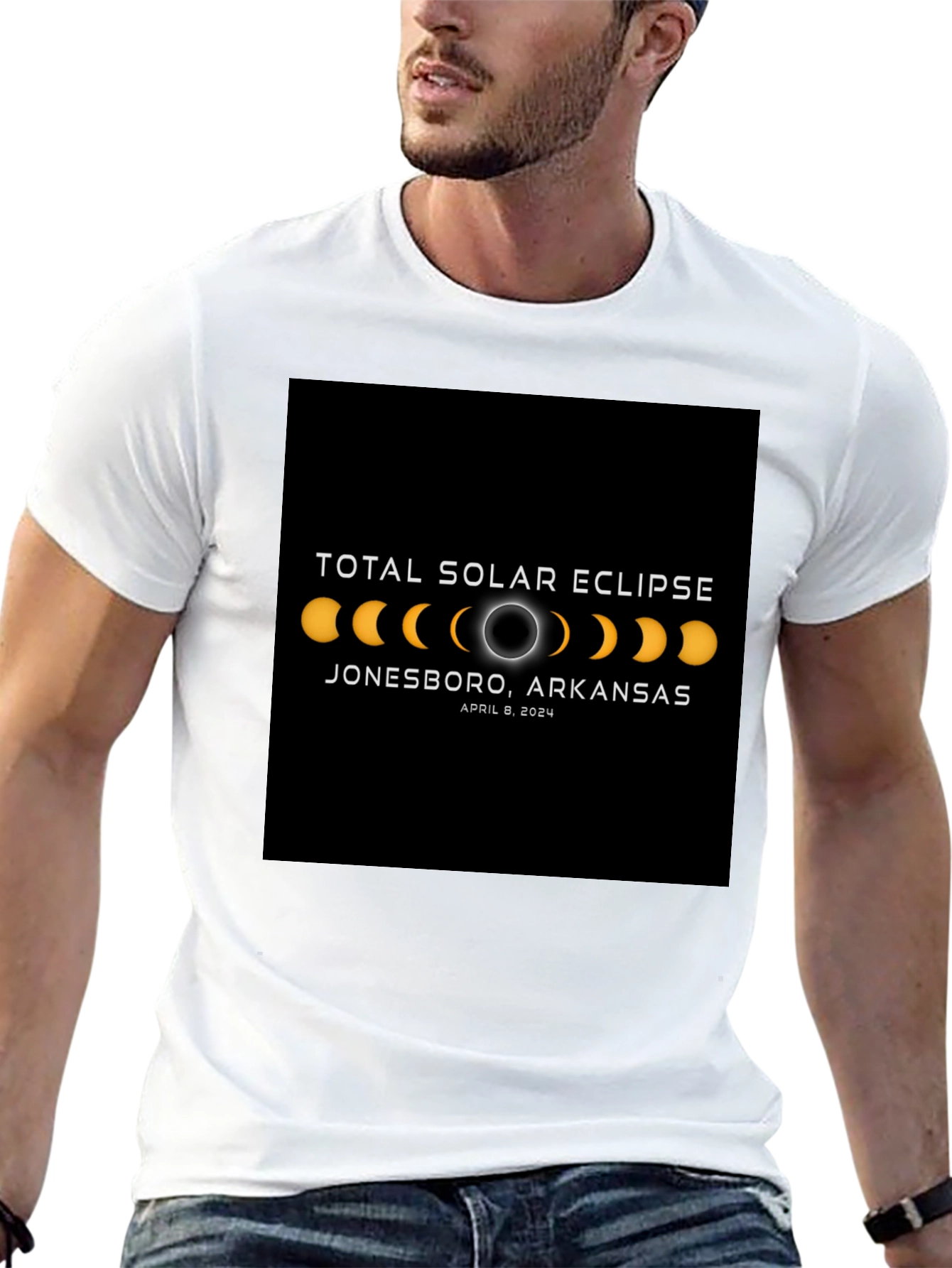 Total Solar Eclipse Jonesboro Arkansas 2024 T-Shirt