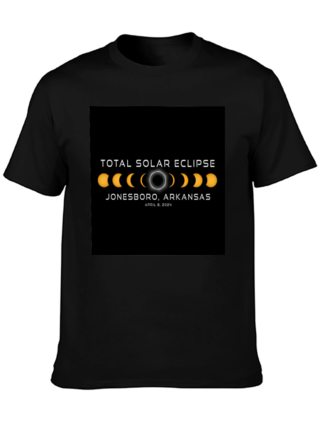 Total Solar Eclipse Jonesboro Arkansas 2024 T-Shirt