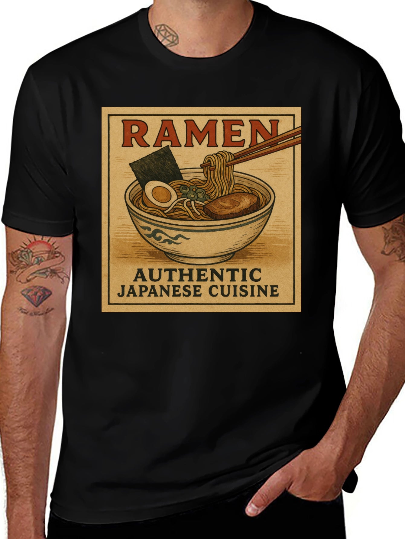 Ramen Authentic Japanese Cuisine T-Shirt