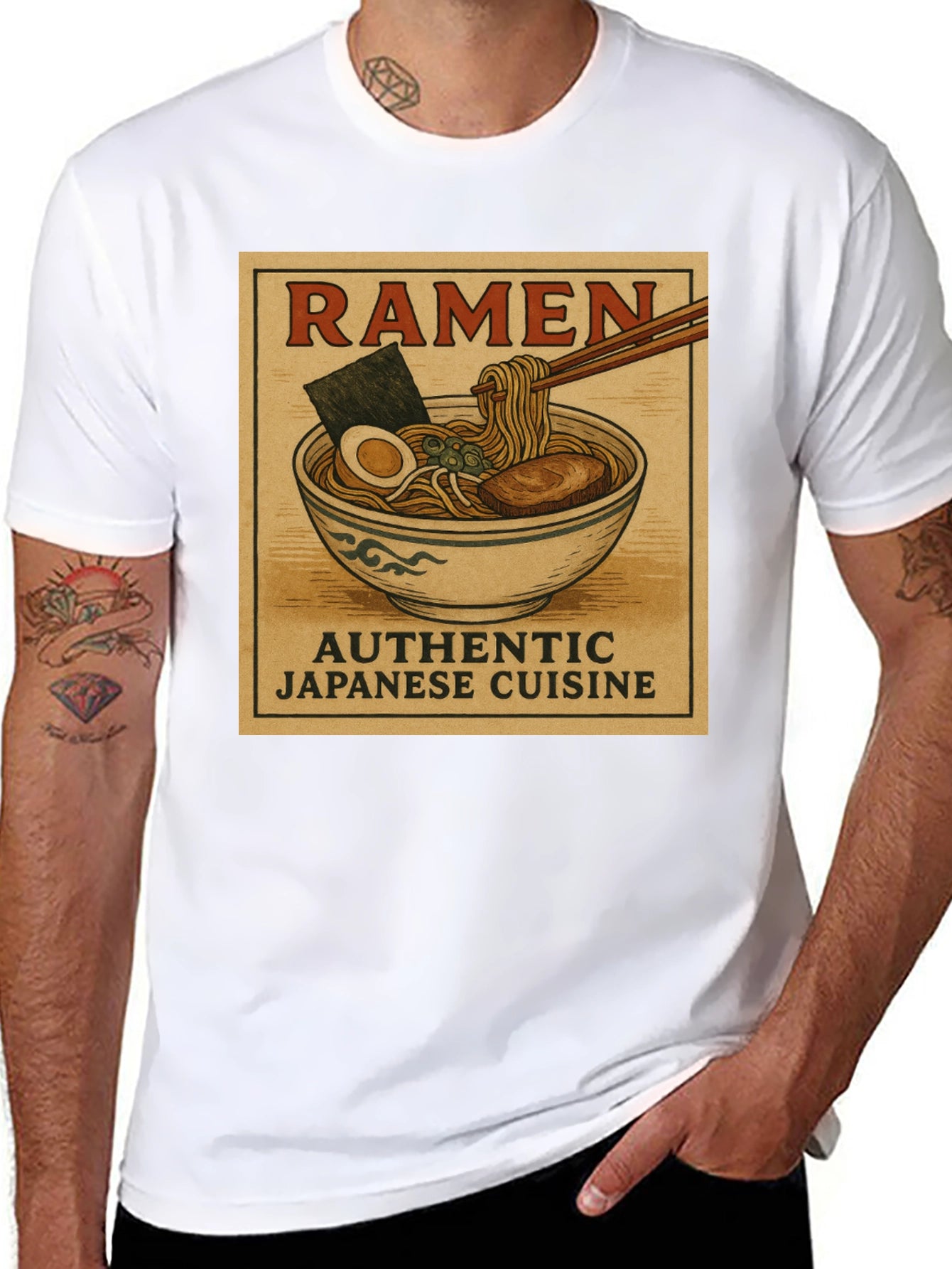 Ramen Authentic Japanese Cuisine T-Shirt
